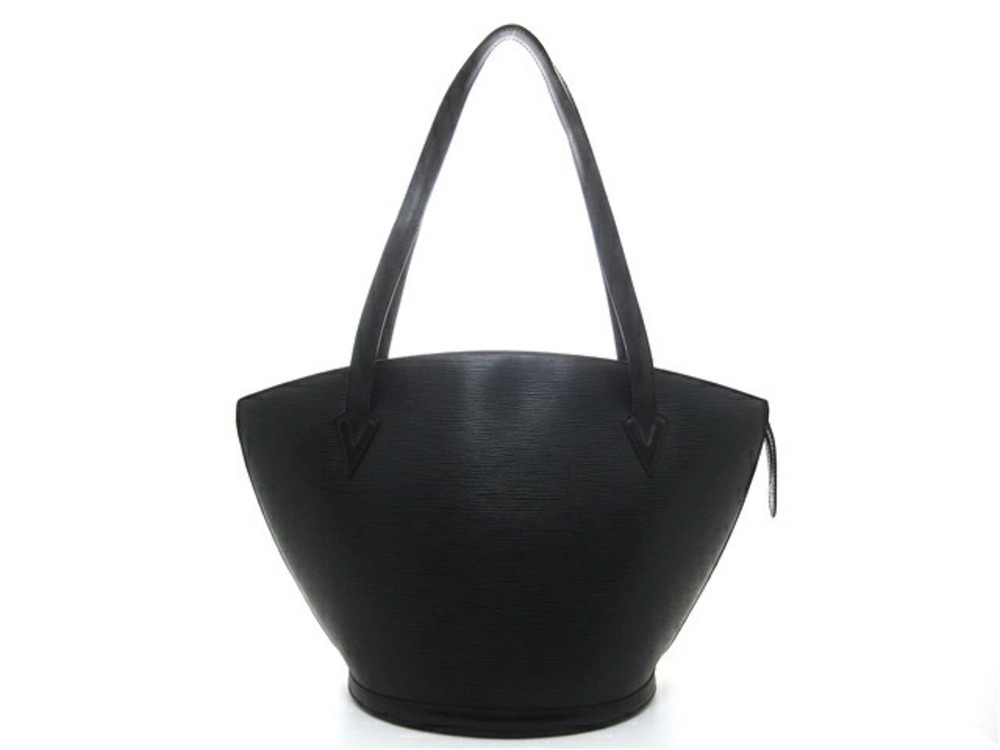 LOUIS VUITTON Bag Shoulder Saint Jacques Shopping Epi Noir Black